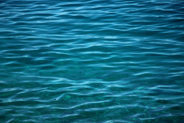 Adriatic sea background in Brela , Croatia moments