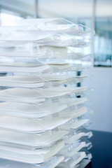 Ablagefächer in einem Büro