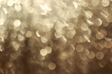 bokeh white yellow