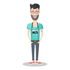 Hipster Emotions Icon