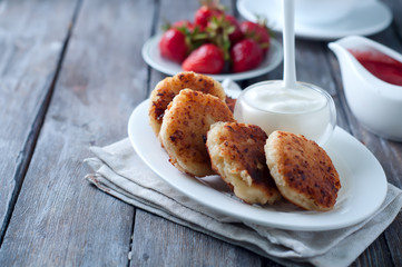 Cottage cheese pancakes