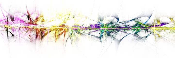 Foto op Plexiglas Colorful, particles panorama © D.Steindorfer 