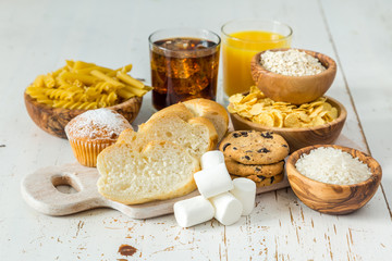 Selection of bad sources of carbohydrates