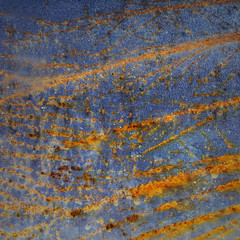 Dark rusty metal