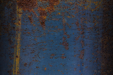 Dark rusty metal