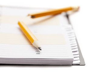 stationary and two pencils