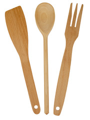 Wooden kitchen utensil