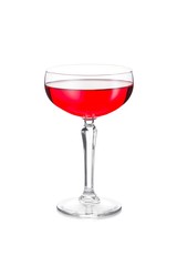 Manhattan cocktail in a glass speakeasy