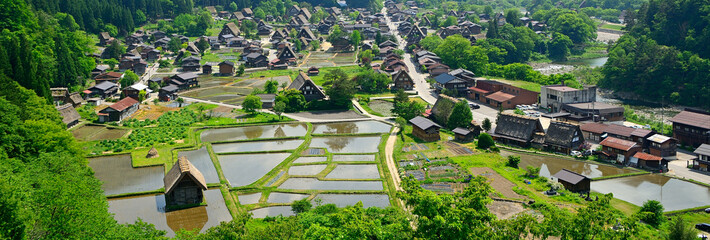 Traditional village, Shirakawa-go, Japan