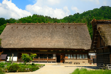 Fototapeta na wymiar Traditional village, Shirakawa-go, Japan