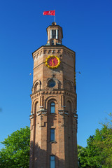 Fototapeta na wymiar Water tower in Vinnytsia