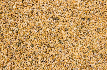 small stone rubble. / Multicolored rubble lawn. top view