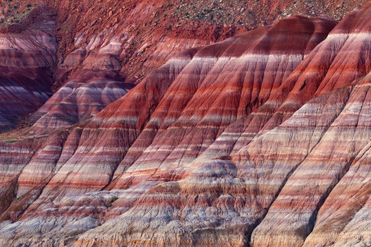 Colorful Mountains in Paria River Valley, Grand Staircase-Escalante National Monument, Utah