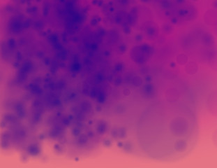 Abstract magenta bokeh and  light background.