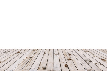 Wood floor texture on white background.