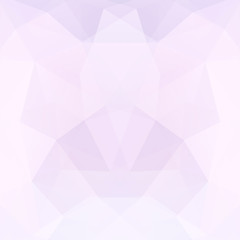 Background of geometric shapes. Pastel pink mosaic pattern. 