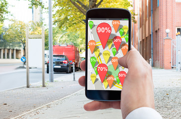 Discount Pin Map Marker On GPS Navigation