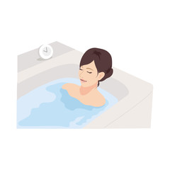 入浴　女性