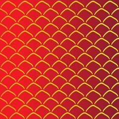 seamless Traditional japanese seigaiha pattern