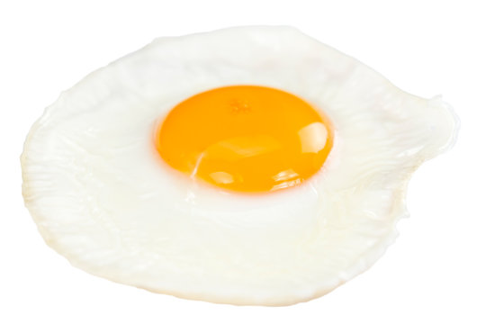 Fried Egg isolated on white