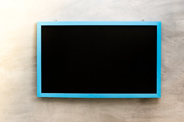 Blank old blackboard