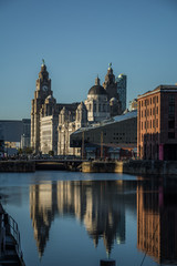 Fototapeta na wymiar Liverpool Albert Docks