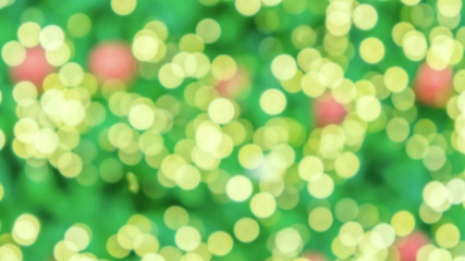 Christmas Lights Bokeh blur background