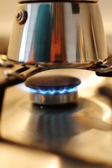 Obraz premium Coffee on the Stove