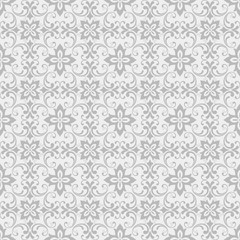 Damask seamless pattern for design.