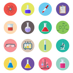 Set icon chemicals
