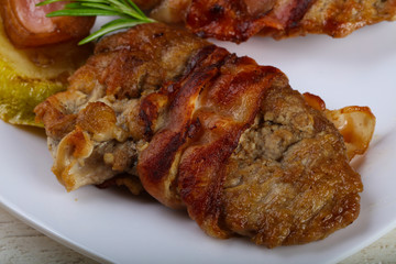 Baked pork
