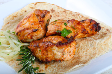 Chicken breast bbq