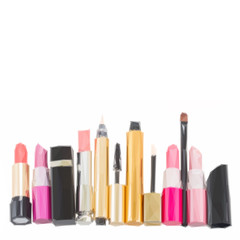 Set of make up cosmetics