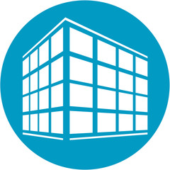 Logo, Signet, Symbol oder Flat Icon zu Architektur und Hausbau