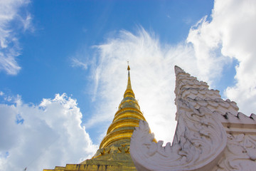 Fototapeta premium Wat Phra That Chae Haeng, Nan province, Thailand
