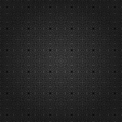 Geometric abstract vector background. Seamless modern dark pattern