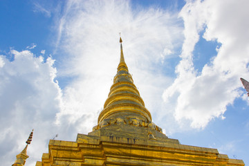 Naklejka premium Wat Phra That Chae Haeng, Nan province, Thailand