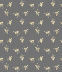 Seamless vector ornament. Modern geometric pattern with repeating elements