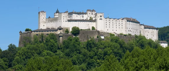 Papier Peint photo autocollant Travaux détablissement Festung Hohensalzburg / Salzburg / Österreich