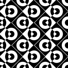 Seamless Circle and ZigZag Pattern