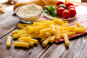 Pasta and  cherry tomatoes