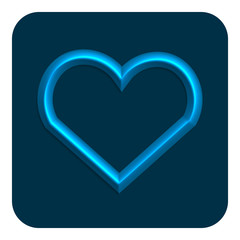 3d Line Neon Web Icon