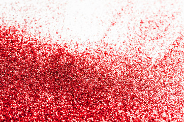 Red glitter texture.