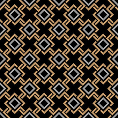 Ethnic seamless geometric pattern in Celtic style