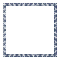 Greek simple decorative frame for design