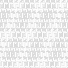 Grey geometric maze seamless pattern