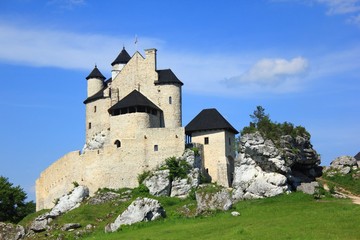 Fototapeta na wymiar The Bobolice royal Castle