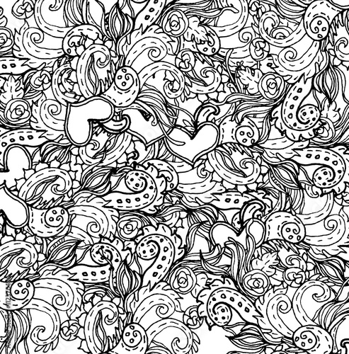 valentines abstract coloring pages - photo #10