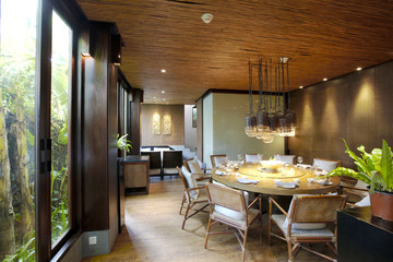 restaurant's private dining room