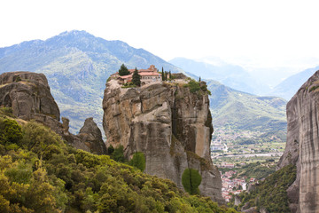 Метеоры. Монастырь Святой Троицы. Греция